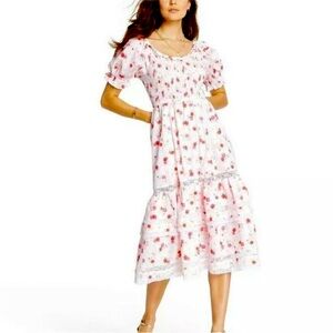 LoveShackFancy x Target Collab Floral Midi